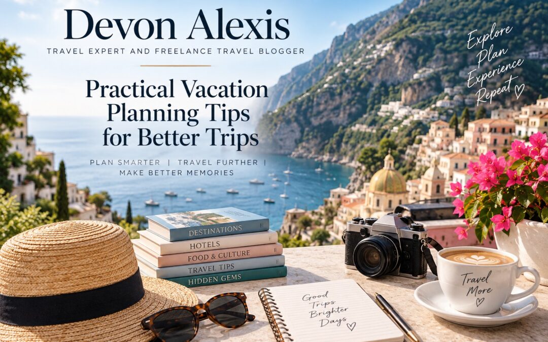 Devon Alexis Travel Expert: Practical Vacation Planning Tips for Better Trips